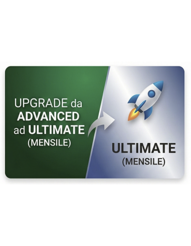 Upgrade da Advanced  ad Ultimate (MENSILE)