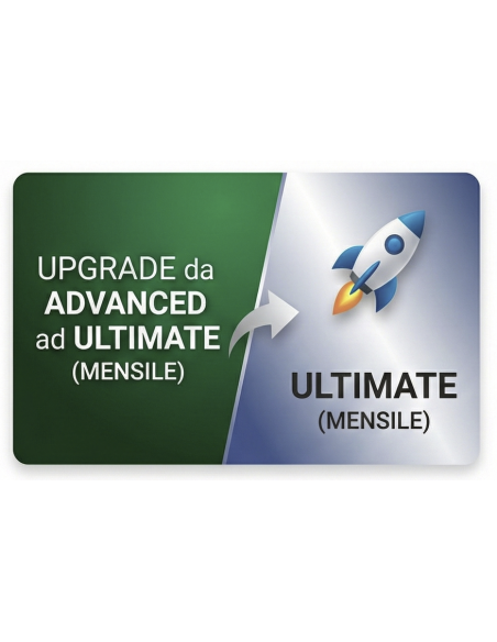 Upgrade da Advanced  ad Ultimate (MENSILE)