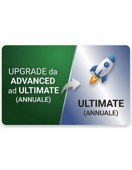 Upgrade da Advanced  ad Ultimate (ANNUALE) - PROMO